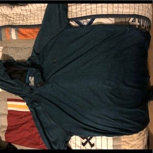 Under Armour Heat Gear pull over with hood